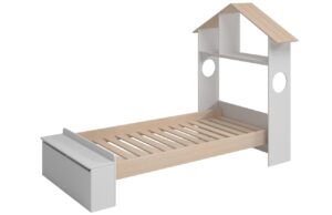 Marckeric B&iacute;l&aacute; dětsk&aacute; postel Odessa 90 x 190 cm