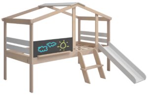 Marckeric B&iacute;l&aacute; dětsk&aacute; postel Tobogan 90 x 190 cm