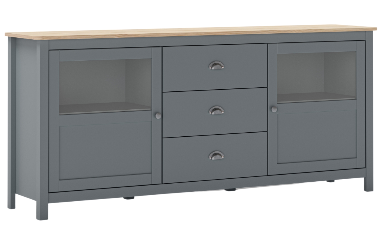 Marckeric Dřevěná komoda Misti 180 x 40 cm