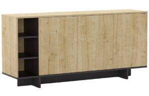 Marckeric Komoda Cequoia 170 x 40 cm s dubov&yacute;m dekorem