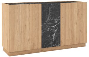 Marckeric Komoda Dione 140 x 40 cm s dubov&yacute;m dekorem