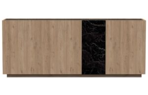 Marckeric Komoda Dione 180 x 42 cm s dubov&yacute;m dekorem