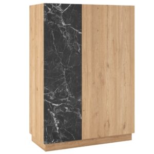 Marckeric Komoda Dione 90 x 40 cm s dubov&yacute;m dekorem