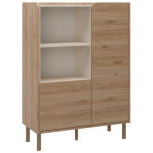 Marckeric Komoda Monza 90 x 40 cm s dřevěn&yacute;m dekorem