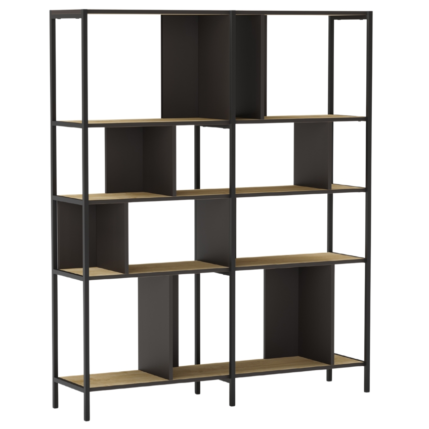 Marckeric Kovový regál Alabama 175 x 144 cm