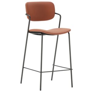 Marckeric Koženkov&aacute; barov&aacute; židle Maika 68 cm