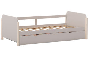 Marckeric Kr&eacute;mov&aacute; dřevěn&aacute; rozkl&aacute;dac&iacute; postel Enola 90 x 190 cm