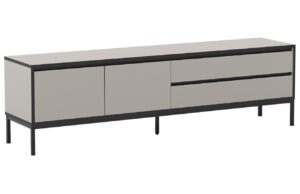 Marckeric Kr&eacute;mov&yacute; lakovan&yacute; TV stolek Lorenza 180 x 40 cm