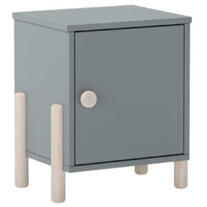 Marckeric &Scaron;edozelen&yacute; dřevěn&yacute; nočn&iacute; stolek Enola 39