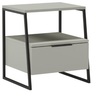 Marckeric Zelen&yacute; lakovan&yacute; nočn&iacute; stolek Velia 45 x 40 cm