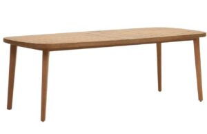 Masivn&iacute; zahradn&iacute; j&iacute;deln&iacute; stůl Kave Home Maset 220 x 100 cm