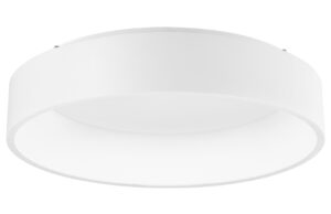 Matně b&iacute;l&eacute; kovov&eacute; stropn&iacute; LED světlo Nova Luce Rando II. 60 cm