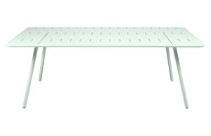 M&aacute;tově zelen&yacute; kovov&yacute; stůl Fermob Luxembourg 207 x 100 cm