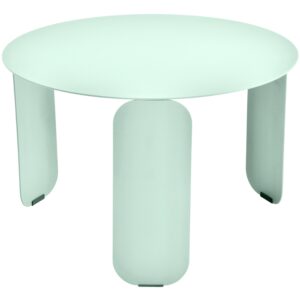 M&aacute;tově zelen&yacute; kovov&yacute; zahradn&iacute; konferenčn&iacute; stolek Fermob Bebop 60 cm