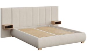 Mesonica B&eacute;žov&aacute; dvoulůžkov&aacute; postel Fioro 180 x 200 cm s pro&scaron;&iacute;v&aacute;n&iacute;m