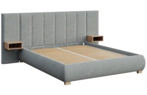 Mesonica &Scaron;ed&aacute; dvoulůžkov&aacute; postel Fioro 180 x 200 cm s pro&scaron;&iacute;v&aacute;n&iacute;m