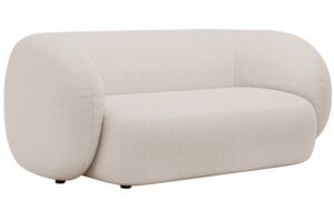 Micadoni B&eacute;žov&aacute; boucl&eacute; dvoum&iacute;stn&aacute; pohovka Kate 183 cm