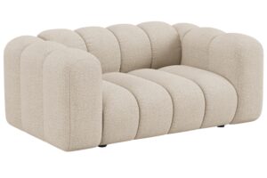 Micadoni B&eacute;žov&aacute; boucl&eacute; dvoum&iacute;stn&aacute; pohovka Lupine 170 cm