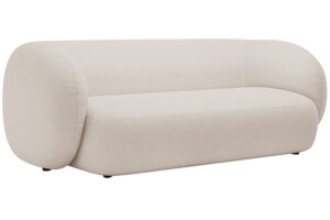 Micadoni B&eacute;žov&aacute; boucl&eacute; trojm&iacute;stn&aacute; pohovka Kate 213 cm