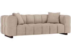 Micadoni B&eacute;žov&aacute; rozkl&aacute;dac&iacute; pohovka Puma 260 cm