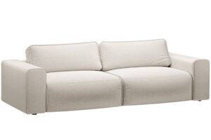 Micadoni B&eacute;žov&aacute; rozkl&aacute;dac&iacute; pohovka Victor 246 cm