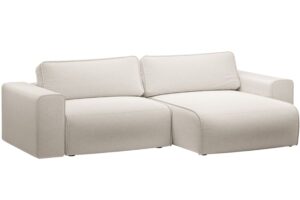 Micadoni B&eacute;žov&aacute; rozkl&aacute;dac&iacute; pohovka Victor 246 cm