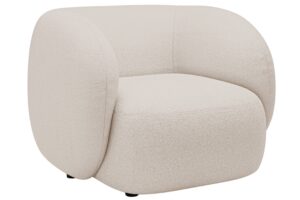 Micadoni B&eacute;žov&eacute; boucl&eacute; křeslo Kate