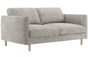 Micadoni B&eacute;žovo&scaron;ed&aacute; dvoum&iacute;stn&aacute; pohovka Eden 146 cm