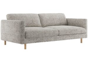 Micadoni B&eacute;žovo&scaron;ed&aacute; trojm&iacute;stn&aacute; pohovka Eden 173 cm