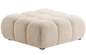 Micadoni Boucl&eacute; podnožka Bellis 94 x 94 cm