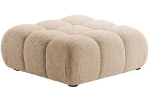 Micadoni Boucl&eacute; podnožka Bellis 94 x 94 cm