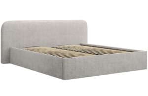 Micadoni Boucl&eacute; postel Elizabeth 160 x 200 cm s &uacute;ložn&yacute;m prostorem