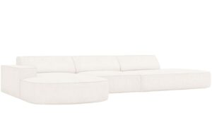 Micadoni Boucl&eacute; rohov&aacute; pohovka Jodie 342 cm