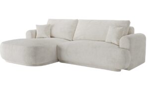 Micadoni Boucl&eacute; rozkl&aacute;dac&iacute; pohovka Ella 271 cm