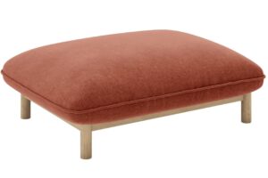 Micadoni Cihlově červen&aacute; podnožka Ada 95 x 65 cm