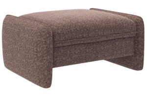 Micadoni Hněd&aacute; podnožka Georgia 95 x 70 cm