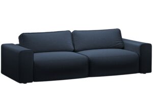 Micadoni Kr&aacute;lovsky modr&aacute; rozkl&aacute;dac&iacute; pohovka Victor 246 cm