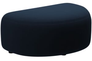 Micadoni Kr&aacute;lovsky modr&aacute; sametov&aacute; podnožka Kate II. 99 x 60 cm