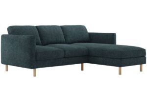 Micadoni Modr&aacute; rohov&aacute; pohovka Eden 250 cm