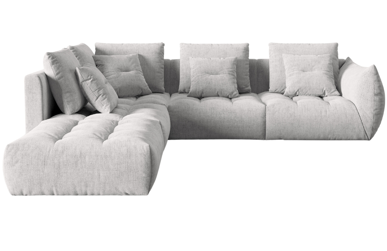 Micadoni Rohová pohovka Bloom 316 cm