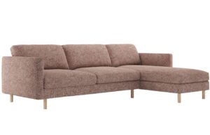 Micadoni Růžov&aacute; rohov&aacute; pohovka Eden 286 cm