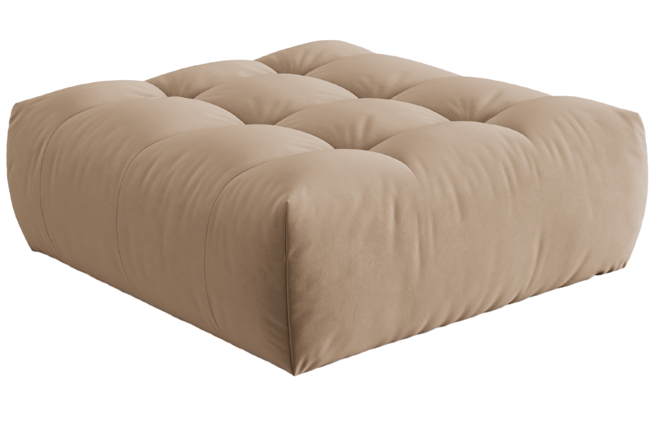 Micadoni Sametová podnožka Bloom 101 x 110 cm