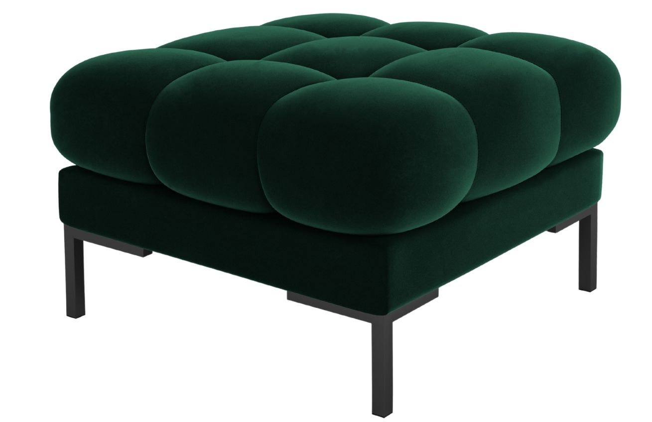 Micadoni Sametová podnožka Mamaia 60 x 60 cm