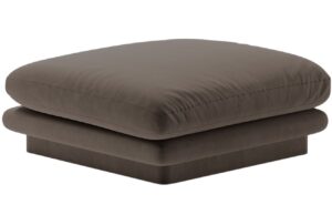 Micadoni Sametov&aacute; podnožka Torino 80 x 80 cm