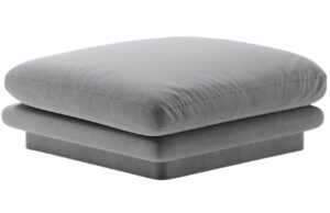 Micadoni Sametov&aacute; podnožka Torino 80 x 80 cm