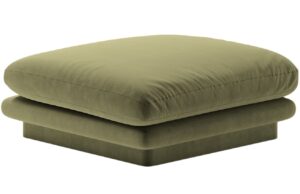 Micadoni Sametov&aacute; podnožka Torino 80 x 80 cm