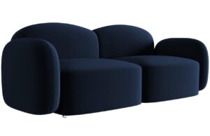 Micadoni Sametov&aacute; pohovka Blair 194 cm