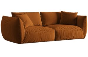 Micadoni Sametov&aacute; pohovka Chris 260 cm