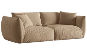 Micadoni Sametov&aacute; pohovka Chris 260 cm