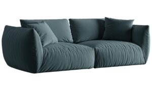 Micadoni Sametov&aacute; pohovka Chris 260 cm